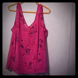 White House Black Market double layer tank top